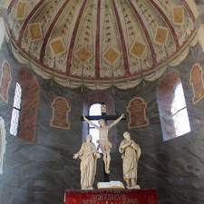 Altar in der Burgkirche